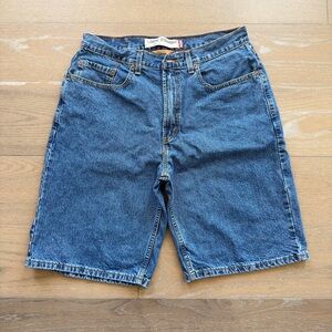 Levi's Men’s 569 Loose Straight Blue Jean Shorts Size 32
